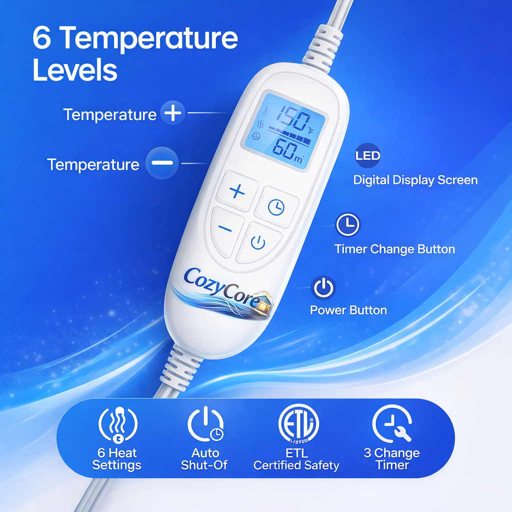 CozyCore WarmRelief Wrap